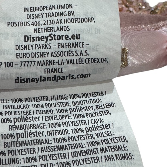 Disney Parks Minnie Mouse All Pink Sparkly Sequins BEST DAY EVER Headband Ears - Picture 11 of 12